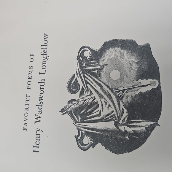 📚 1947 First Edition – Favorite Poems of Henry Wadsworth Longfellow - Picture 3 of 8